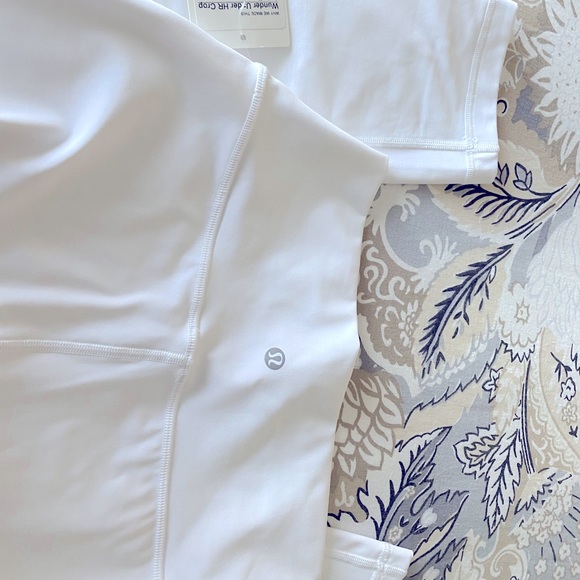 Lululemon Athletica NWT White Wunder Under HR 21” - Picture 8 of 10